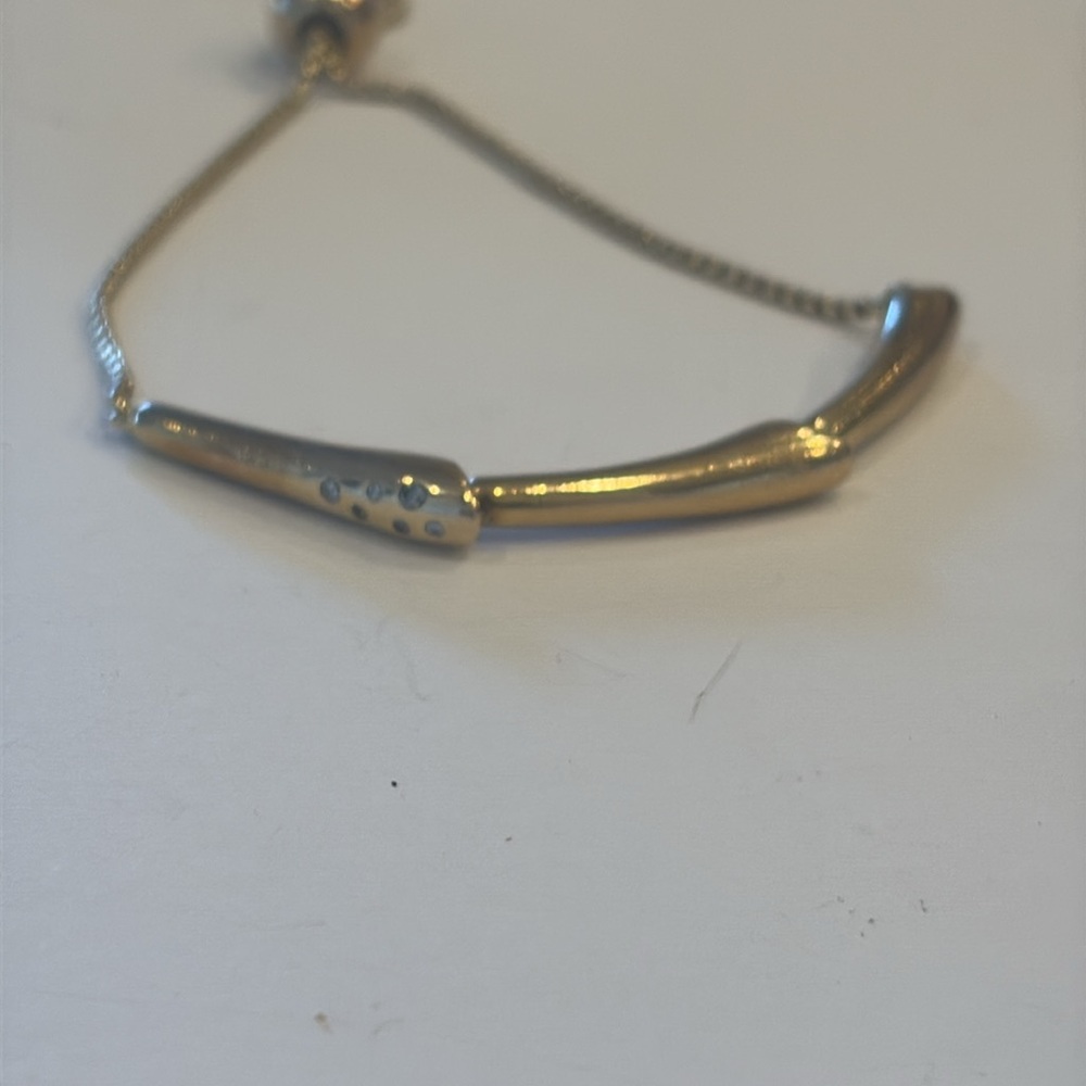 Pandora 14K Plated Yellow Gold Bracelet - Picture 3 of 6